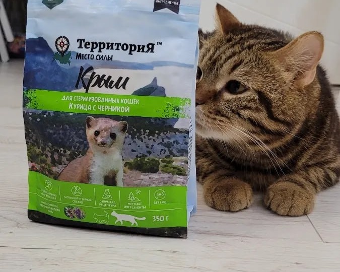 Еда для стерилизованных кошек