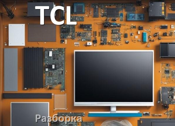 
Как разобрать телевизор TCL снять крышку задней панели