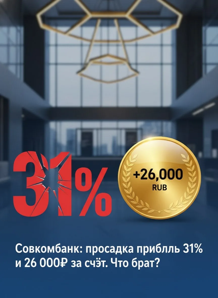 Совкомбанк: «Просадка» прибыли на 31% и щедрый кешбэк за открытие счета
