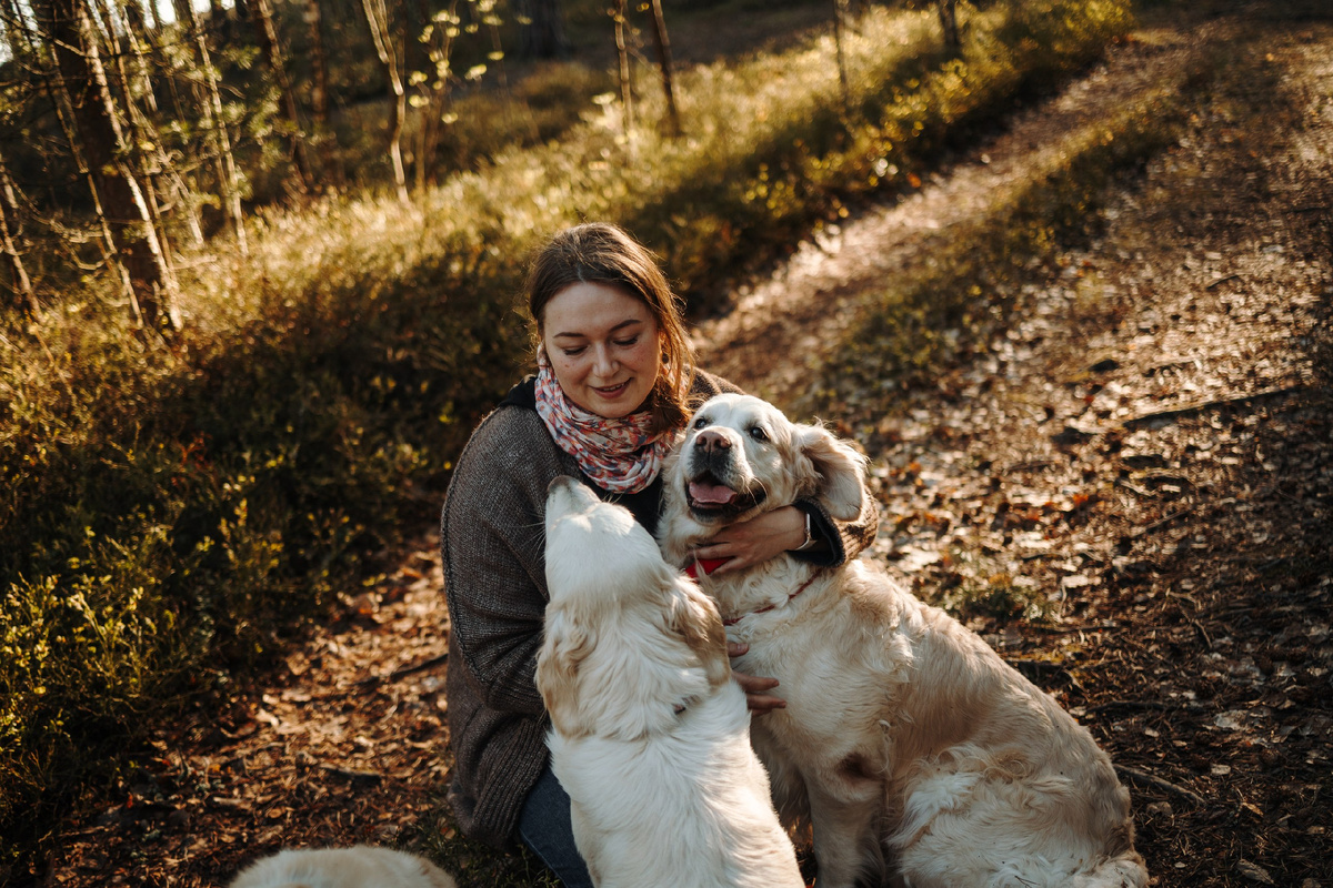 На фото мы с Лолой и Руби