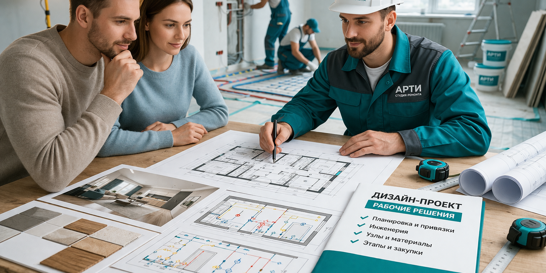 Дизайн-проект в ремонте: почему красивых картинок недостаточно, если нет рабочих решений