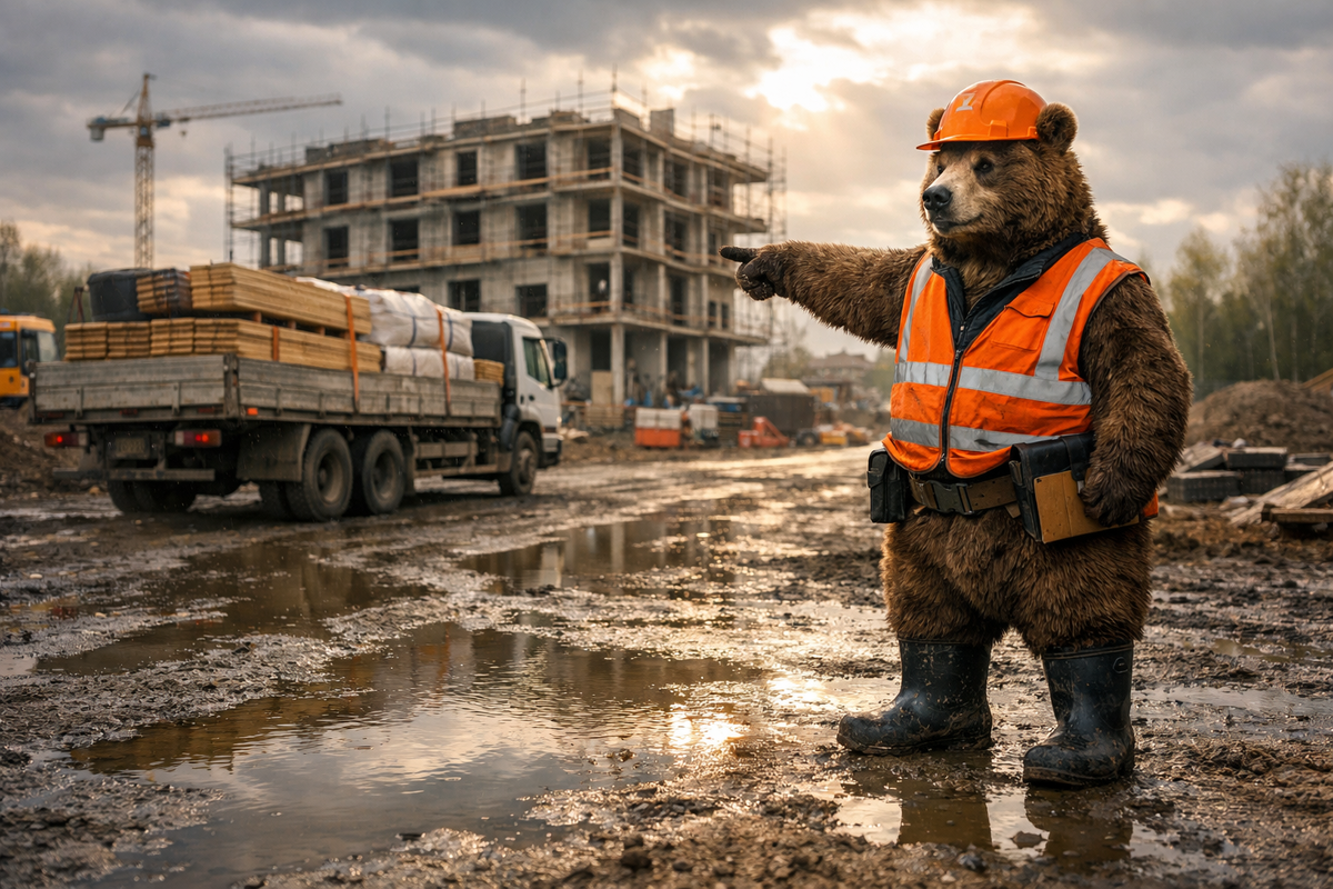 Стройка в апреле, примерный план работ