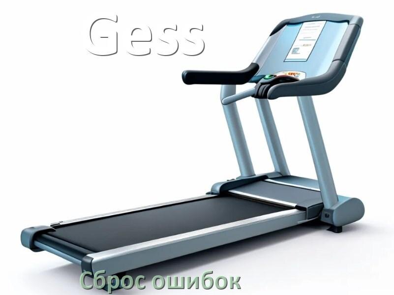 
Как на беговой дорожке Gess исправить ошибку и сбросить коды E2, E1, E3, E07, E6