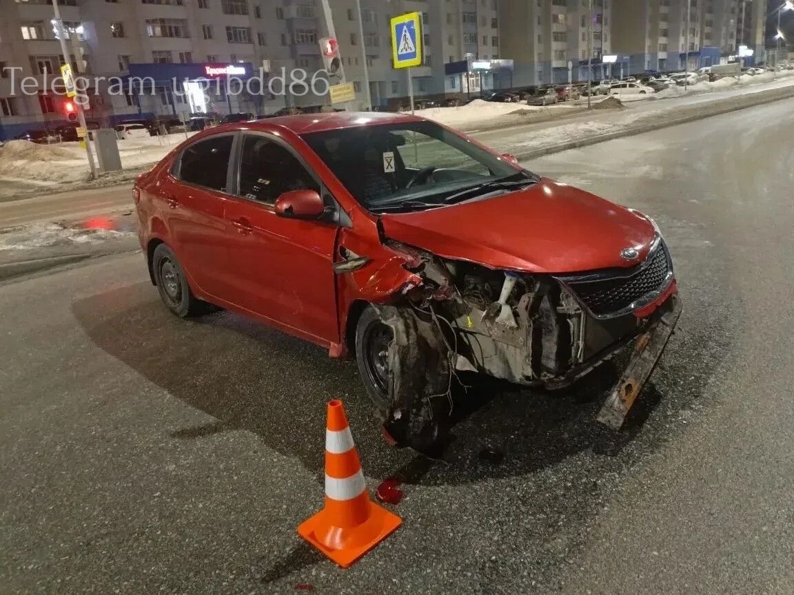    В Сургуте по вине водителя иномарки пострадали два подростка