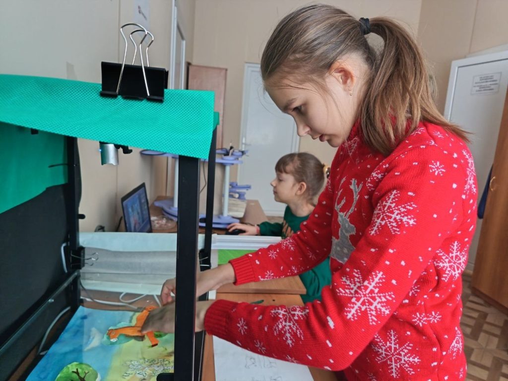    В центральной библиотеке имени М. А. Шолохова "Наша газета"