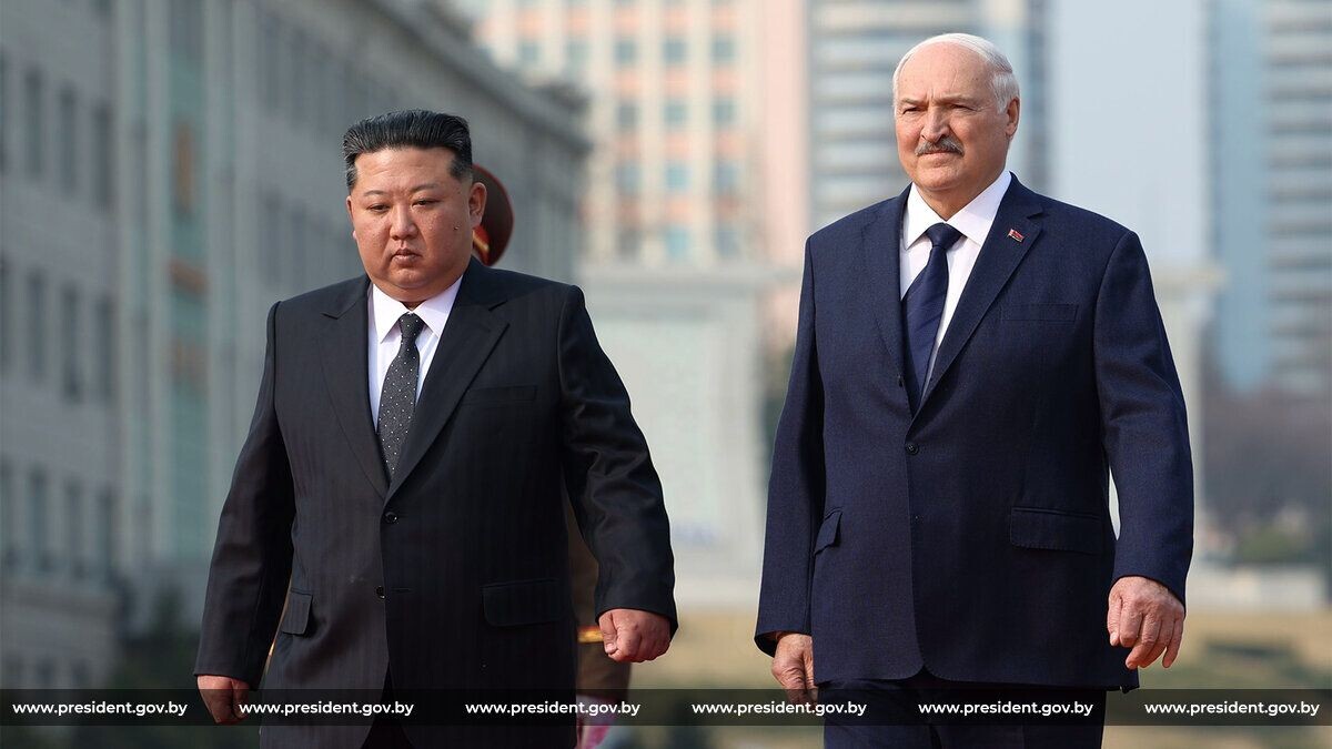  Александр Лукашенко и Ким Чен Ын. © President.gov.by