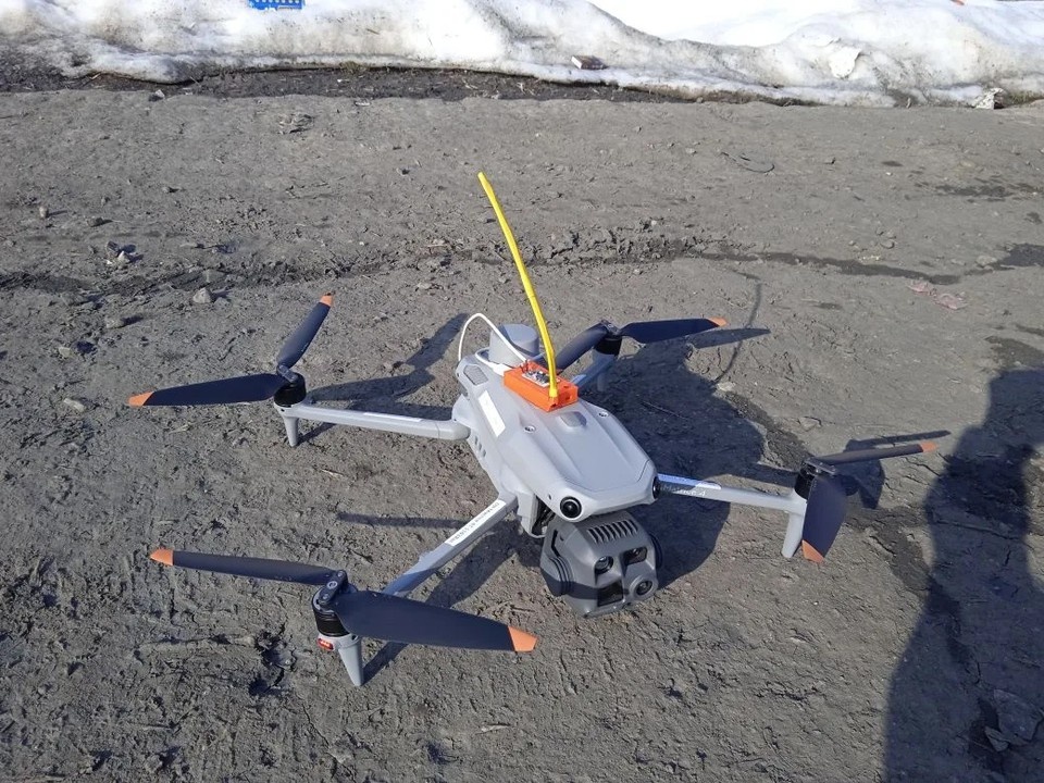    Волонтеры с воздуха изучают промоины Дмитрий СИЛЬНОВ