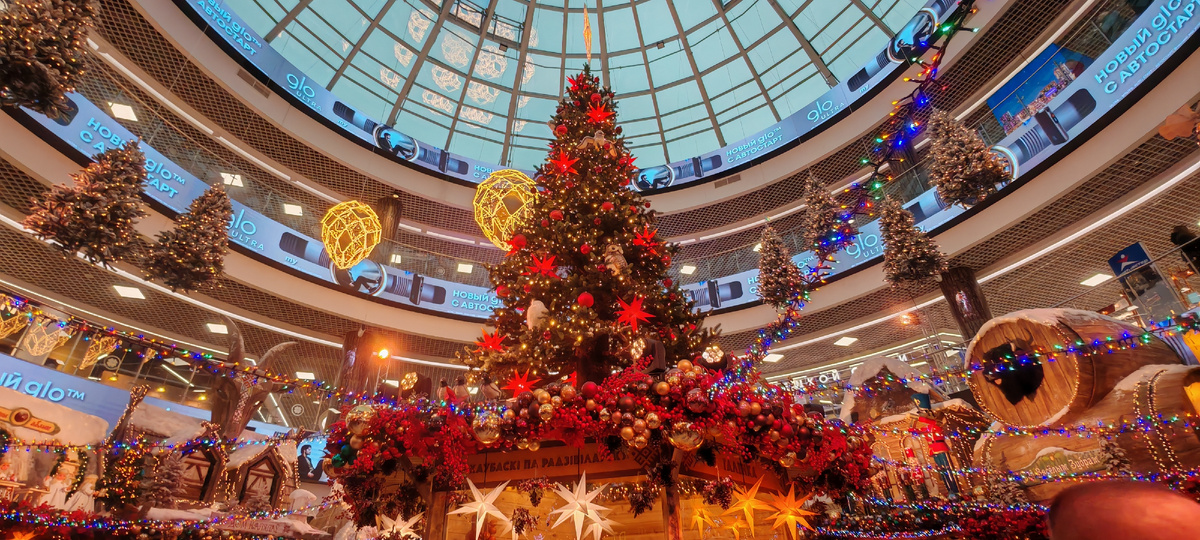 Новогодняя ёлка в Дана молл