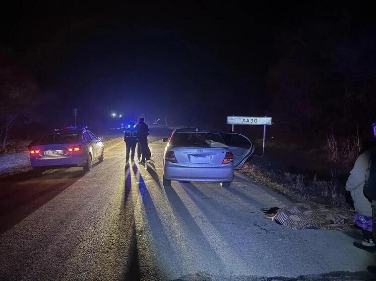    Смертельный наезд в Приморье: полиция ищет водителя Toyota Corolla Axio без номеров. фото: полиция приморья