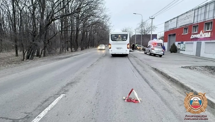    На фото стоп-кадр видеоматериала Госавтоинспекции РО Редактор