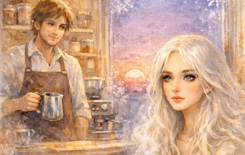 Она приходила в его кофейню каждое утро в 6:15