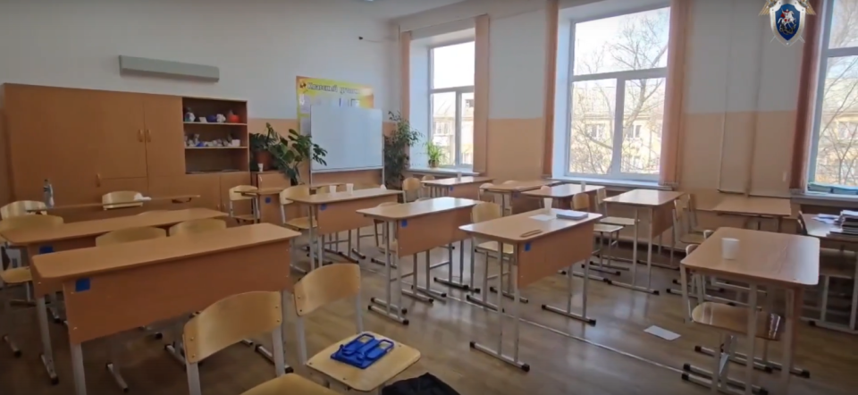    Место нападения в школе Челябинска. Источник: СУ СКР по Челябинской области