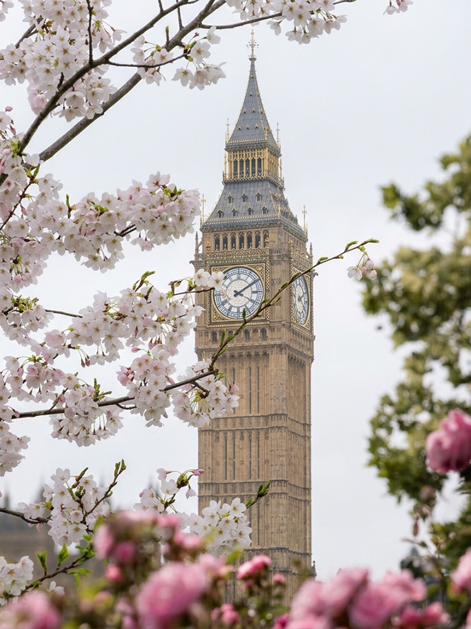 Весна в Англии Spring in the air