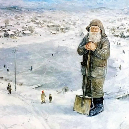 Картина Леонида Баранова, обработка автора