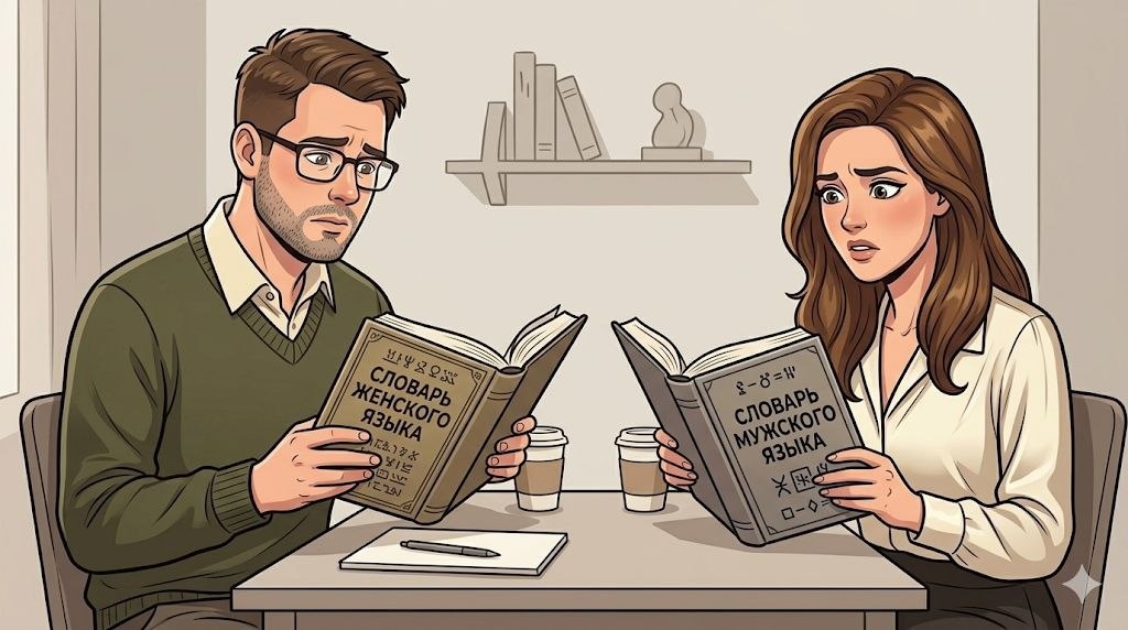 Мужчина не слышит, женщина не умеет просить: кому на самом деле нужен переводчик