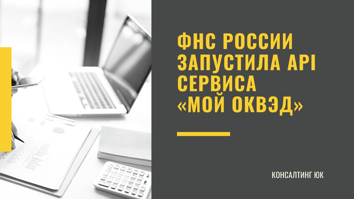 ФНС России запустила API сервиса «Мой ОКВЭД»