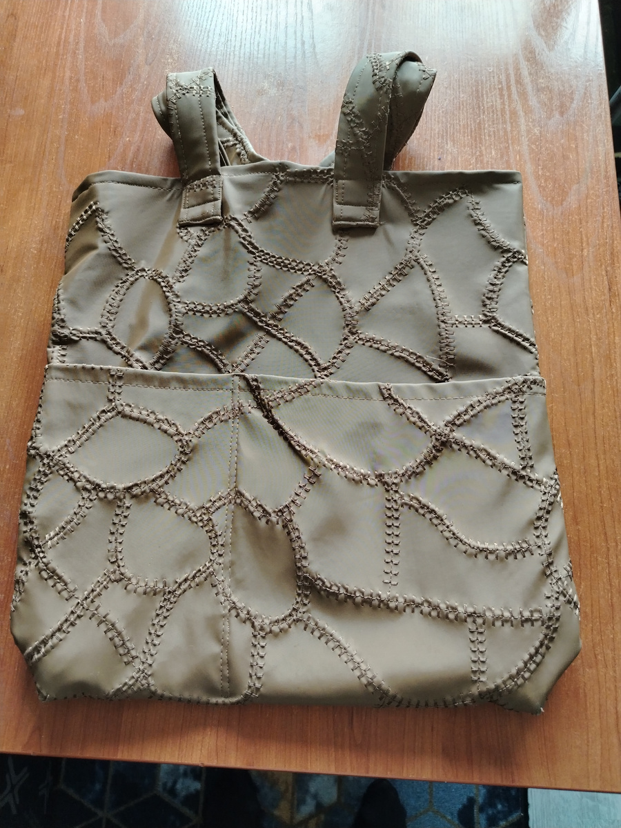 Сумка из плащёвки. Сшила лет 10 назад. 