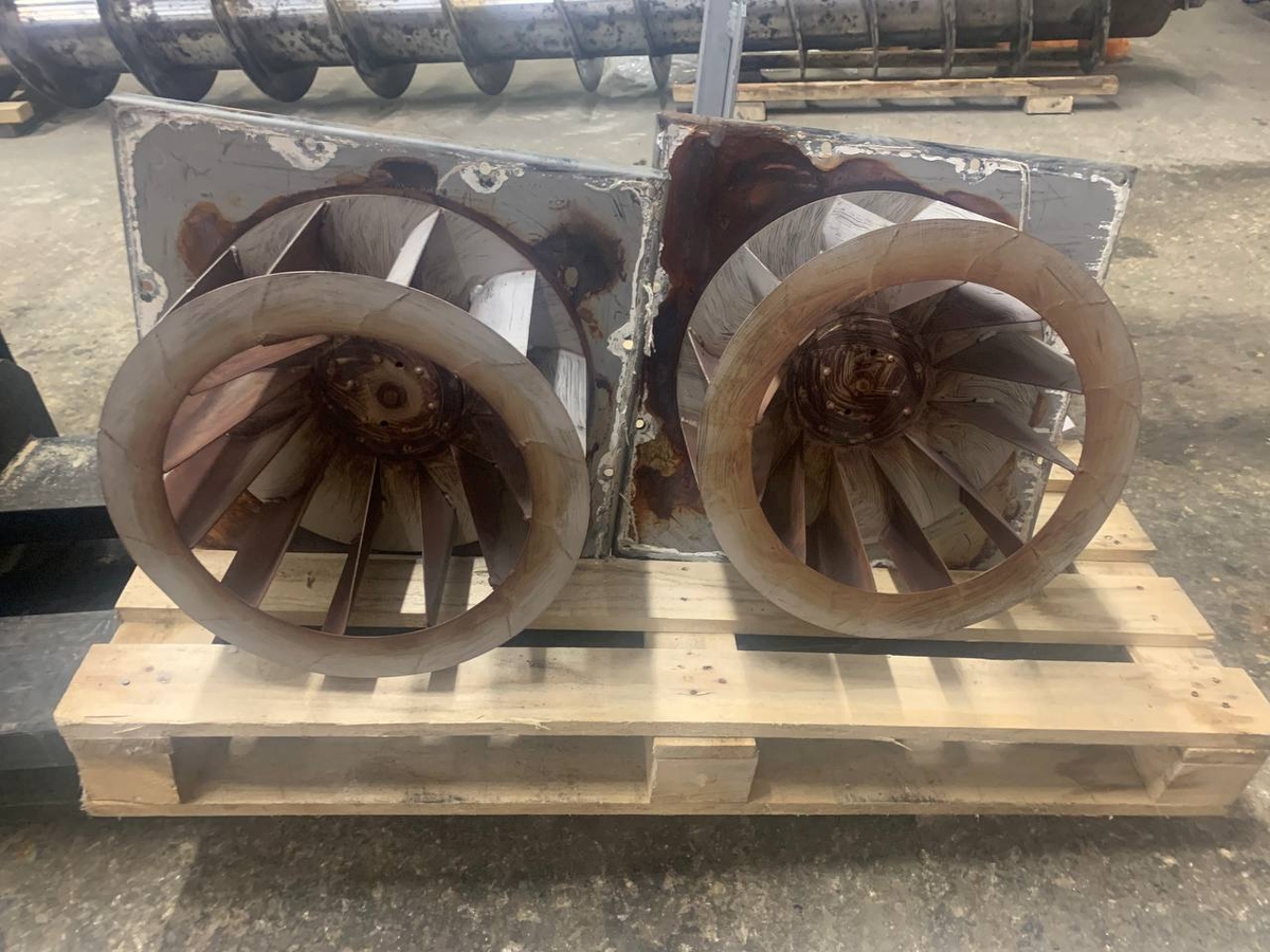 Старые валы с разбитыми посадочными местами