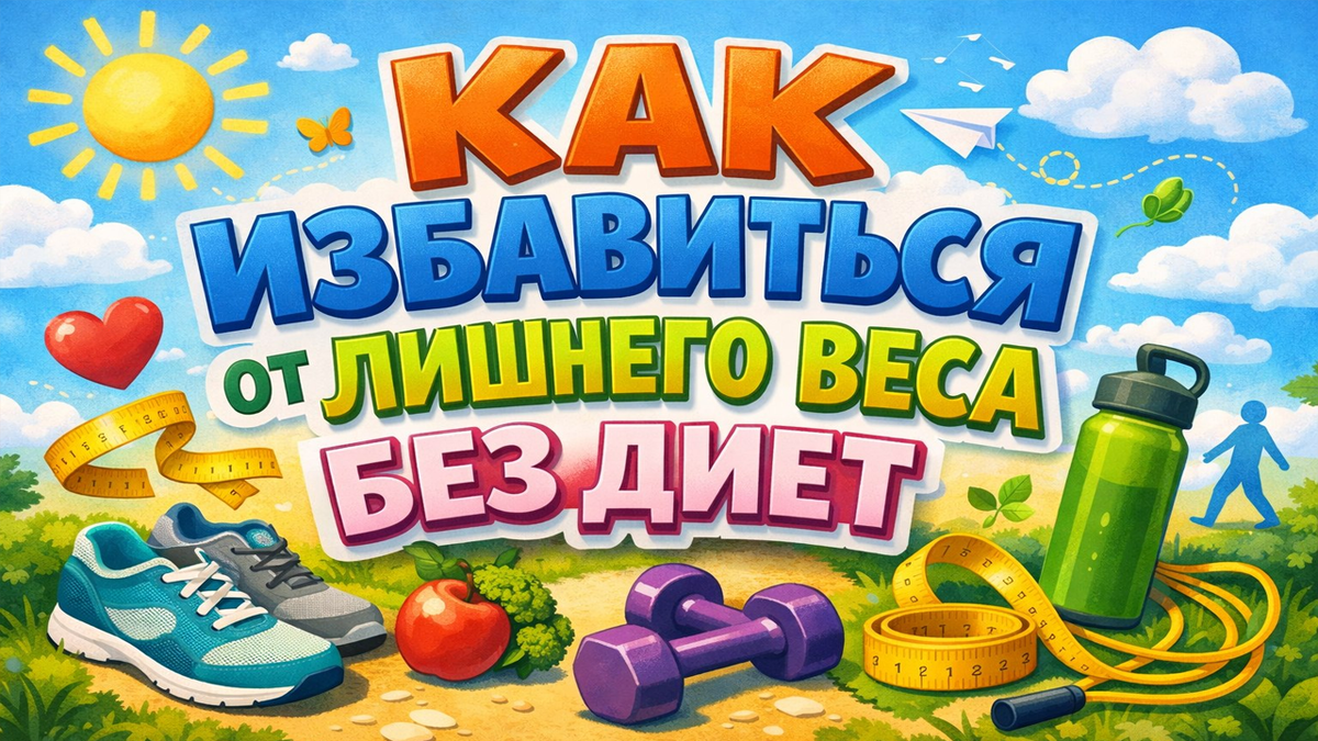 Как избавиться от лишнего веса без диет