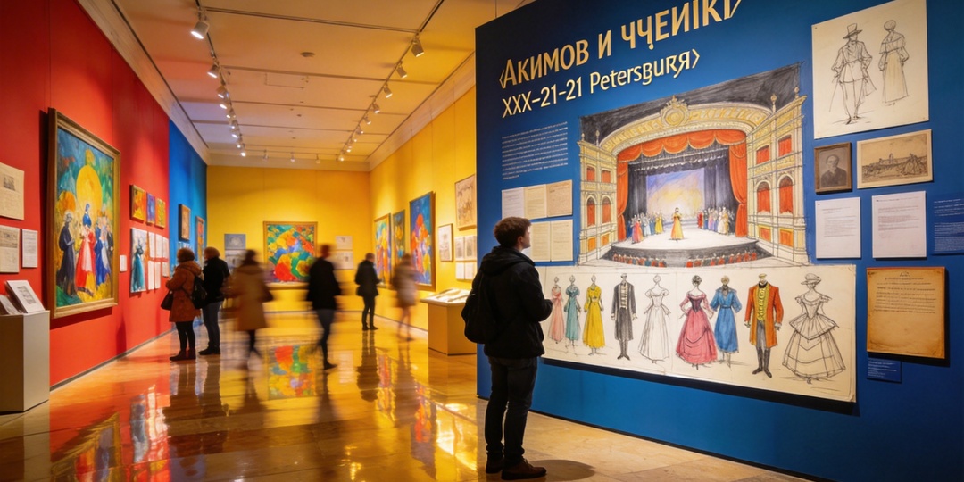 Музей Петербурга показал редкие эскизы Акимова к юбилею