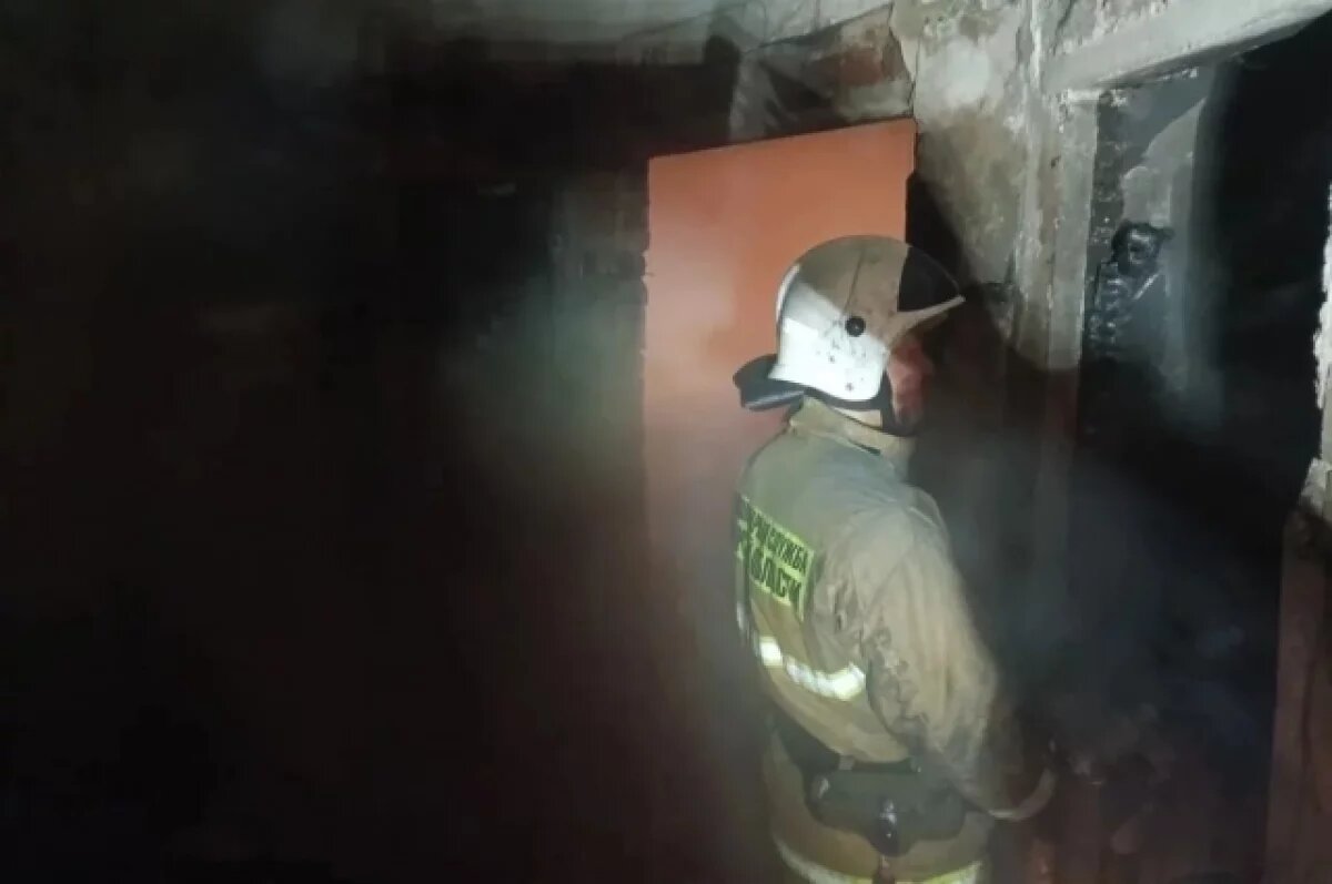    В Самарской области в горящем доме погибла семилетняя девочка