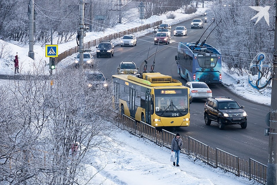    На маршрутах общественного транспорта Мурманска вводится весеннее расписание. Антон ЗАБИРОВ