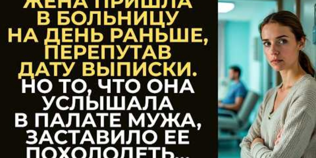 Жена пришла в больницу на день раньше назначенного срока. То, что она услышала за приоткрытой дверью палаты, навсегда изменило ее судьбу