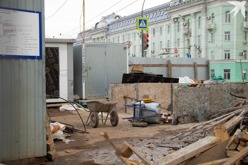    В Ижевске продолжается капитальный ремонт подземного перехода на улице Удмурткой Данил Иванов