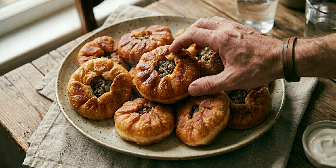 Беляши с мясом — тесто как пух, начинка сочная