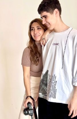   Жанна с сыном Артёмом. Фото: Жанна Чепурнова Елена Гаврина