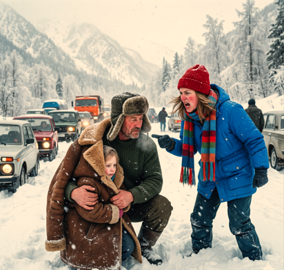 «Вы тут все ошалели?!» — кричала иностранка на алтайской трассе. Но увидев поступок местных, она разрыдалась и сдала билет в Женеву