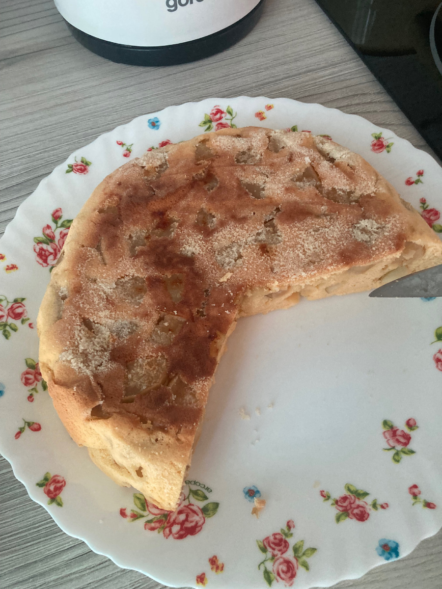 Шарлотка для моего ребятеныша 🥰