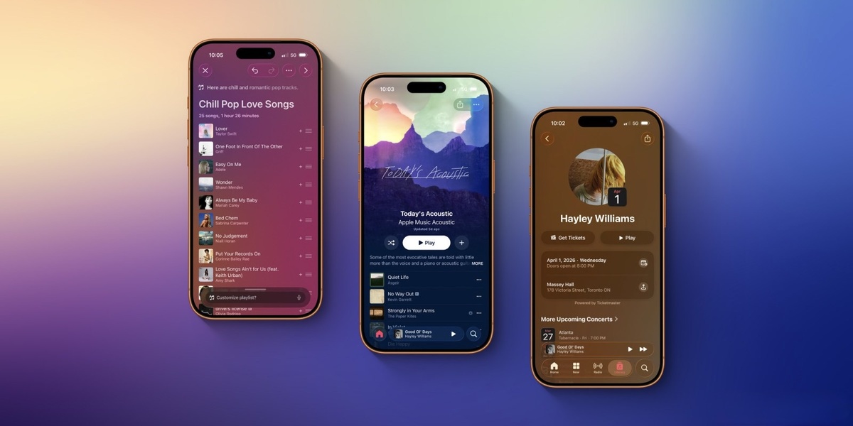    Написали свое настроение, и ИИ создаст вам плейлисты. Изображение: 9to5mac.com