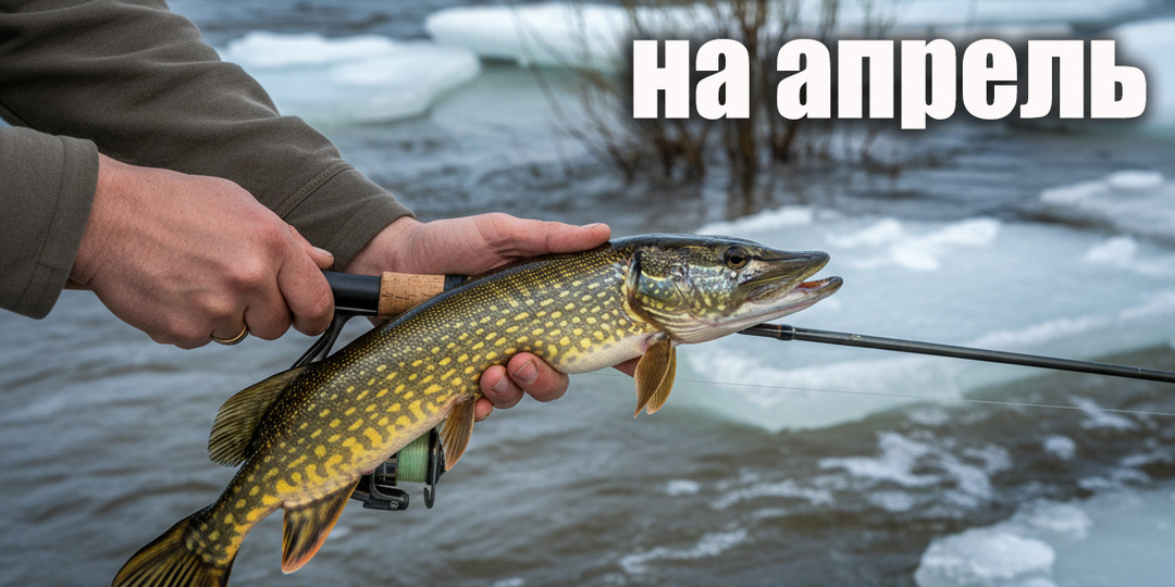 Календарь рыболова на апрель. Обзор месяца по неделям, как меняется поведение рыбы и где ее искать.