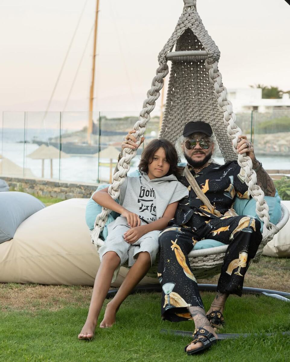 Филипп Киркоров и Мартин. Фото: соцсети