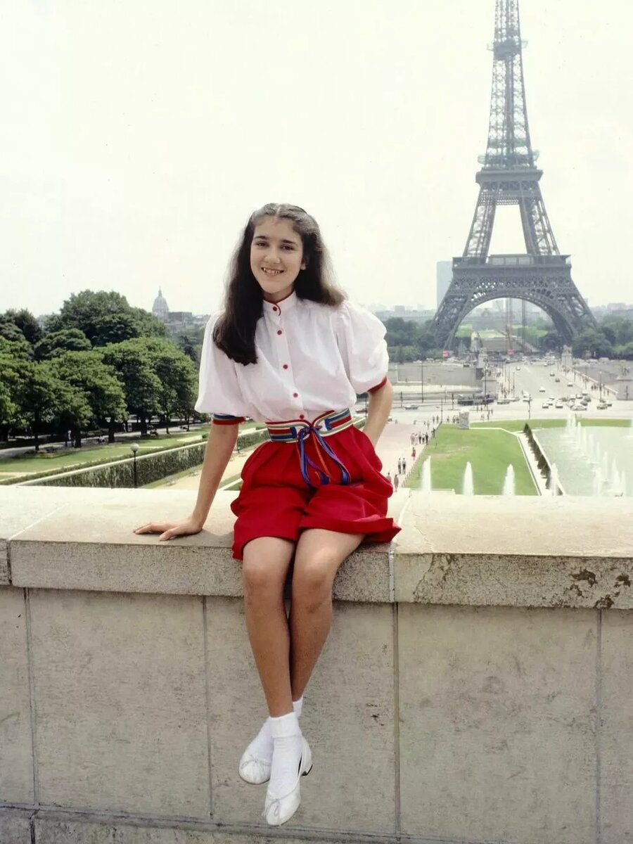 Селин Дион в Париже