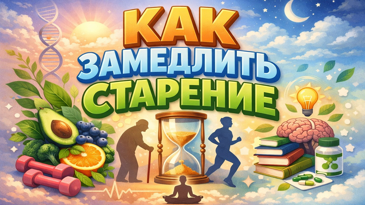 Как замедлить старение