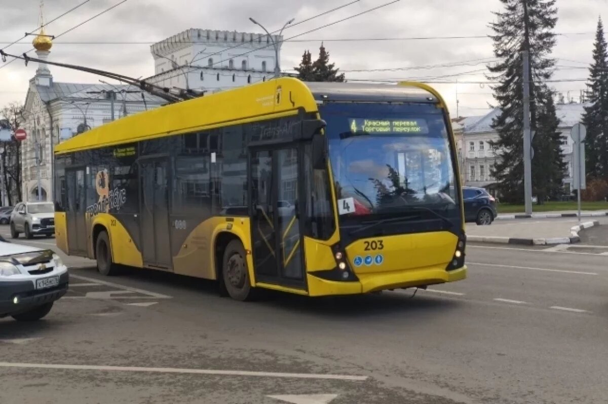    В Ярославле закупят 32 новых троллейбуса