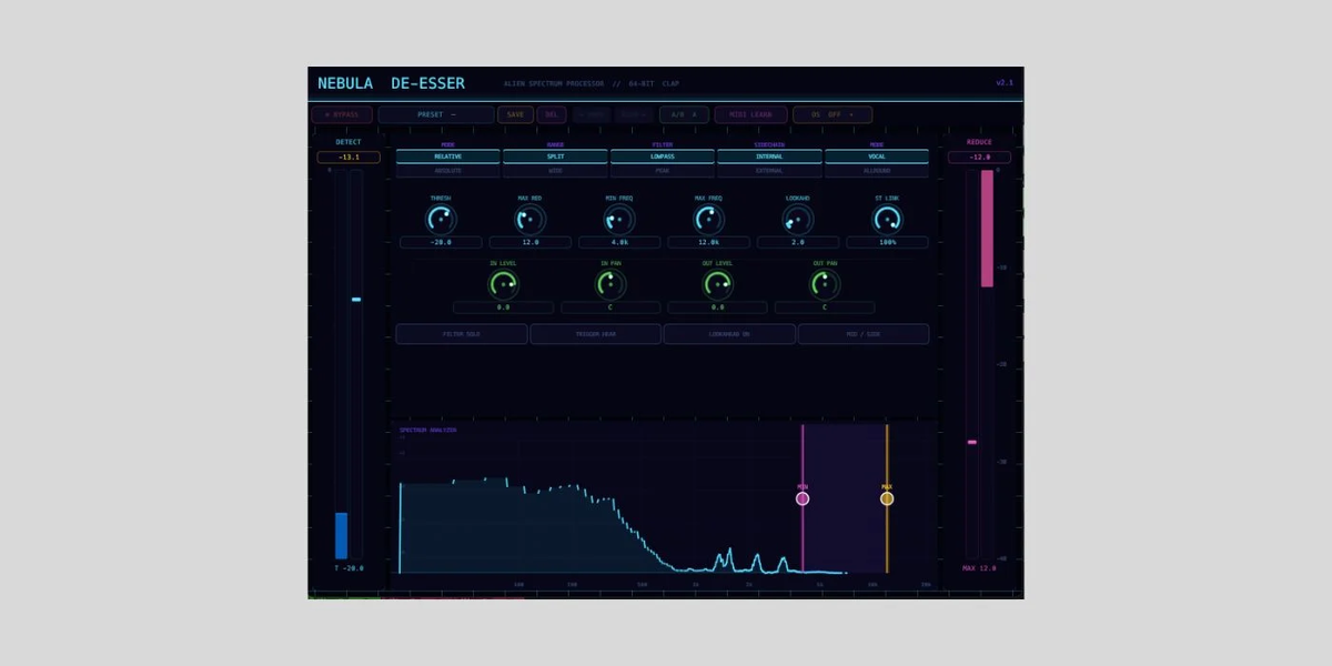 Nebula De-Esser