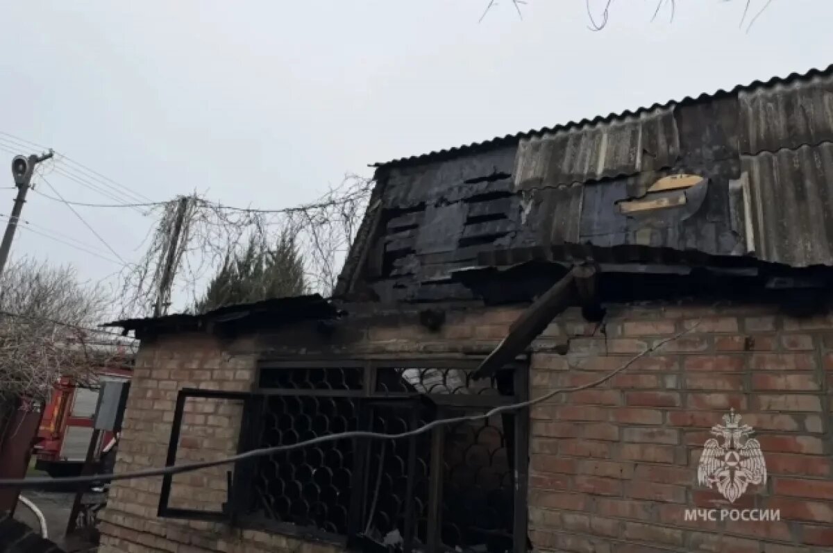    В Азовском районе в пожаре погиб 71-летний мужчина