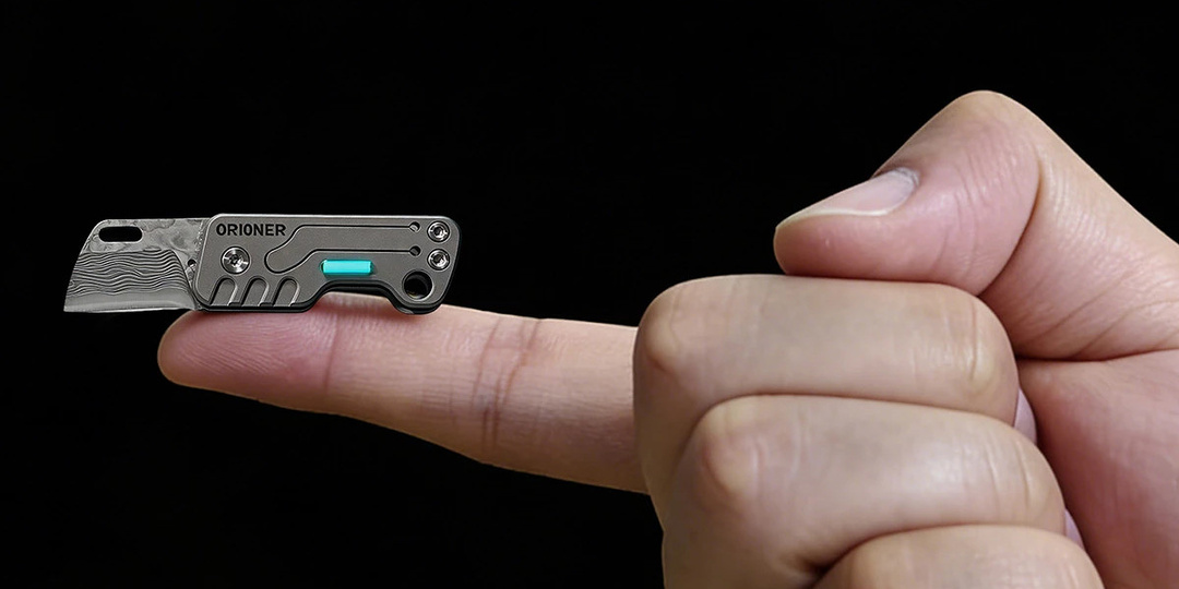 Orioner выпустила самый маленький клинок из дамасской стали в мире