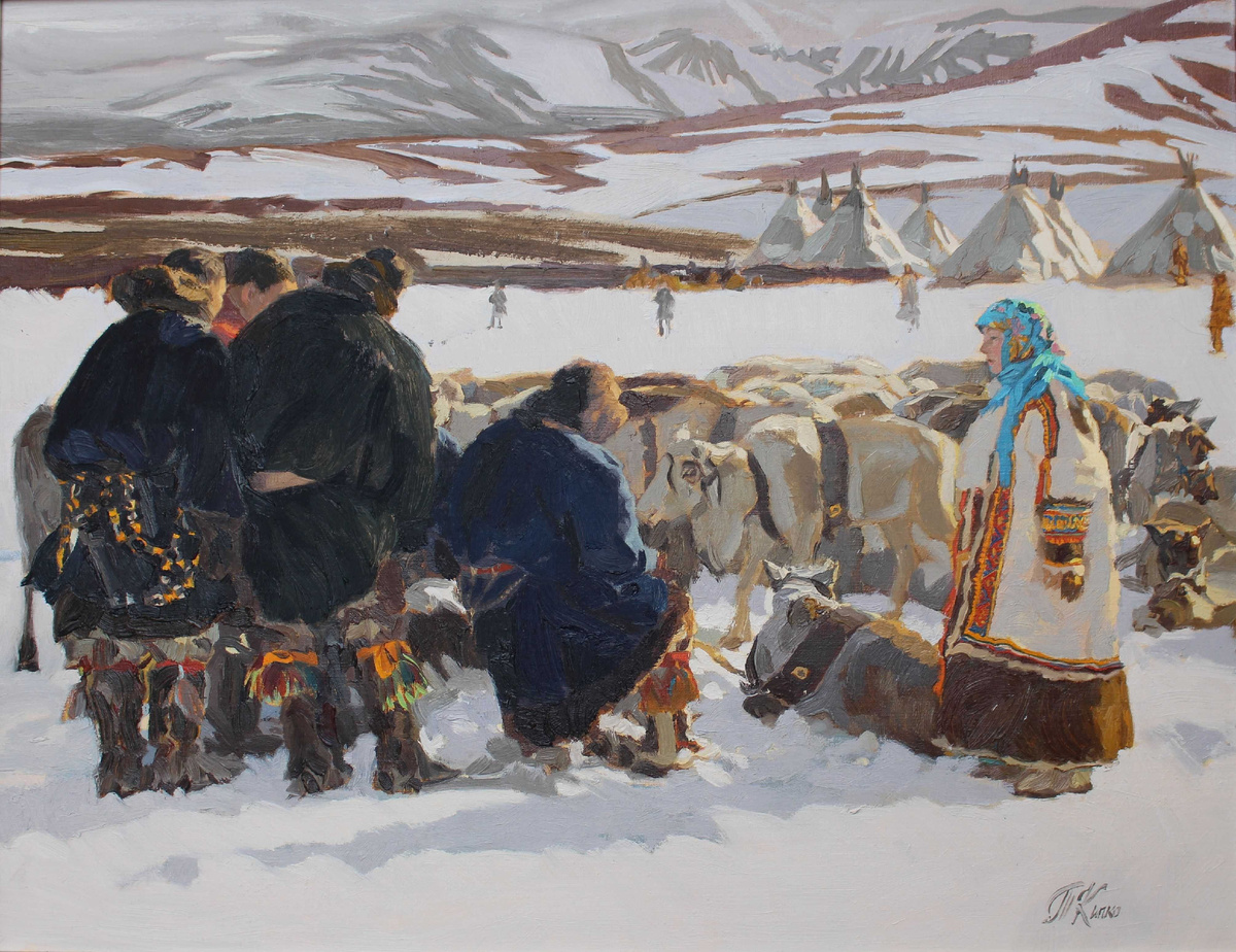 "Морозное утро"