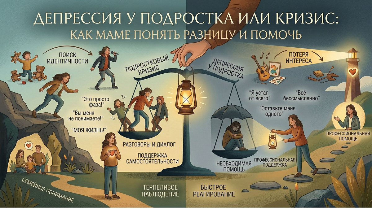 Депрессия у подроска