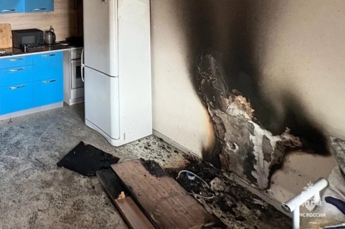    В Перми пожарные спасли двоих детей из горящей квартиры на 17-м этаже