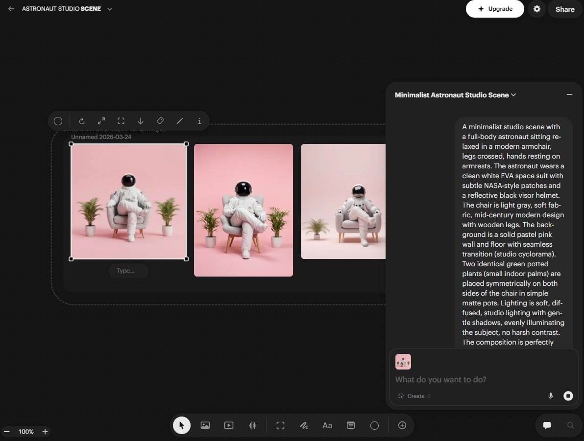    Пример генерации Uni-1