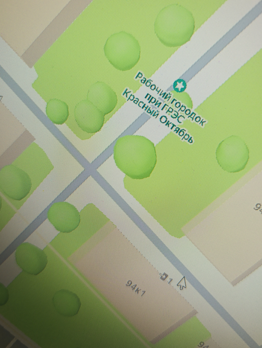 Скрин с Яндекс Карты. 