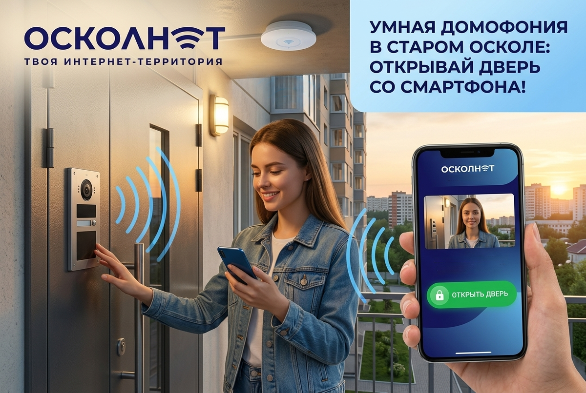 Умная домофония Старый Оскол