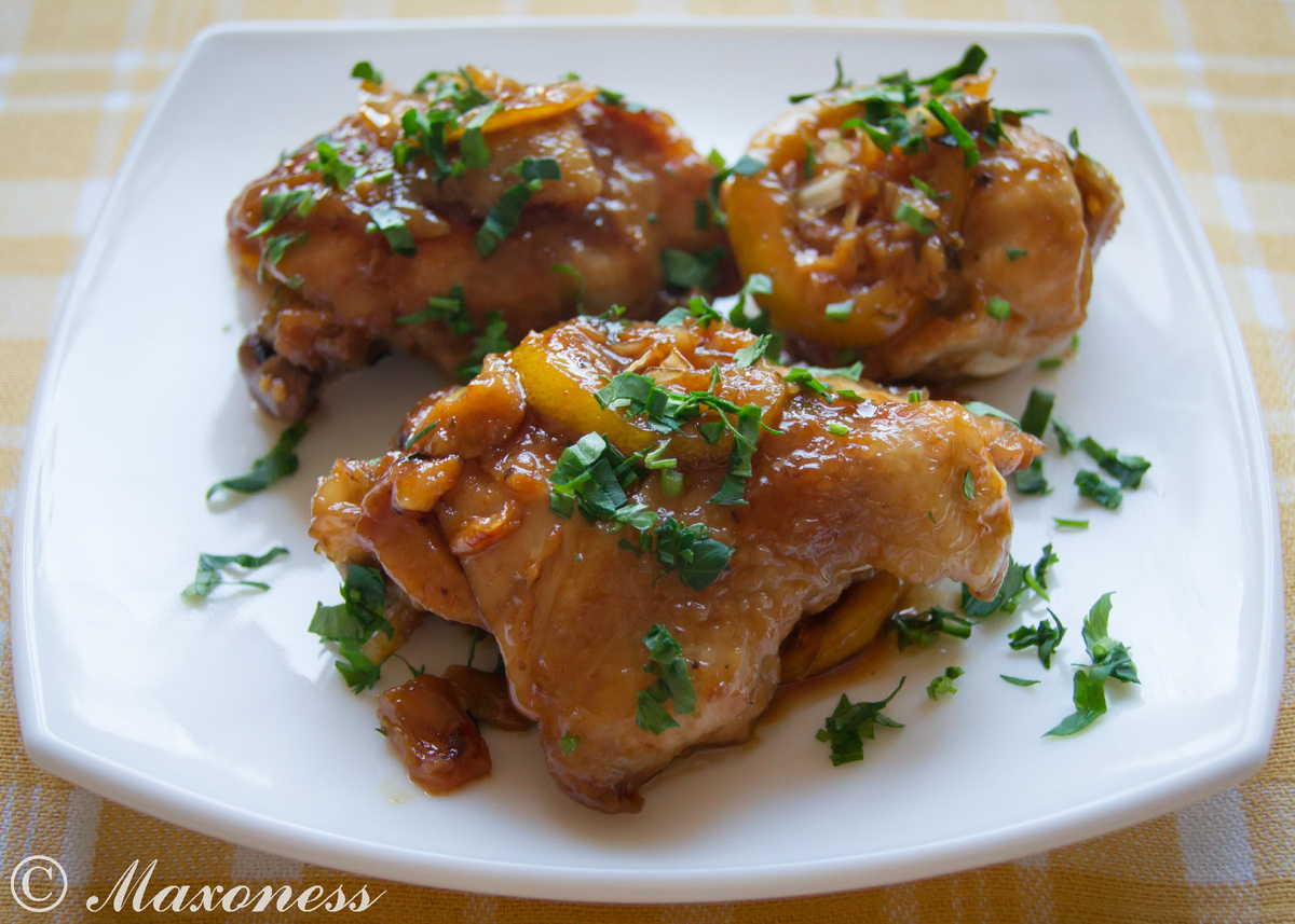 Курица с лимоном от Гордона Рамзи