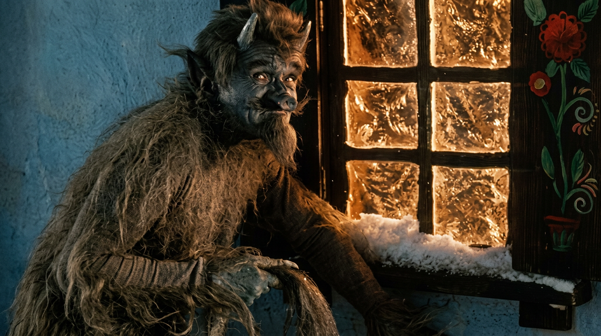 Канонический черт в исполнении Георгия Францевича Милляра. Кстати, для меня это обязательный фильм для создания новогодней атмосферы.