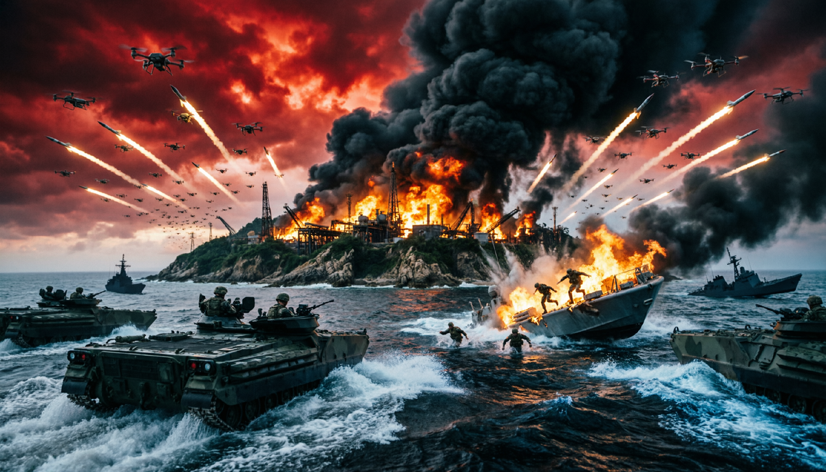 Символическая наземная операция США в Иране. 2026 год